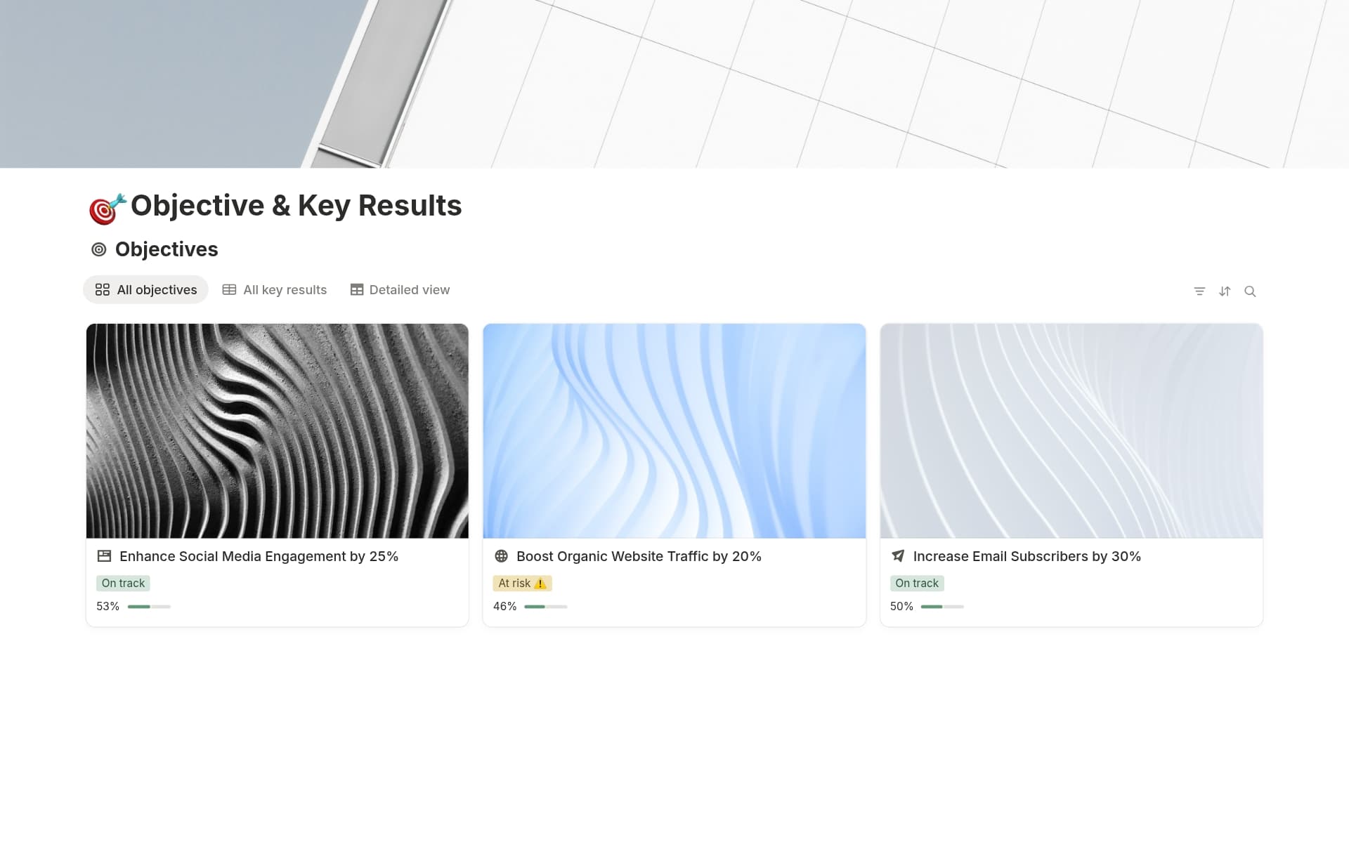 Effortlessly track and achieve your marketing objectives.