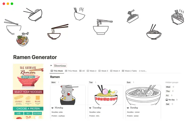 Ramen Generator